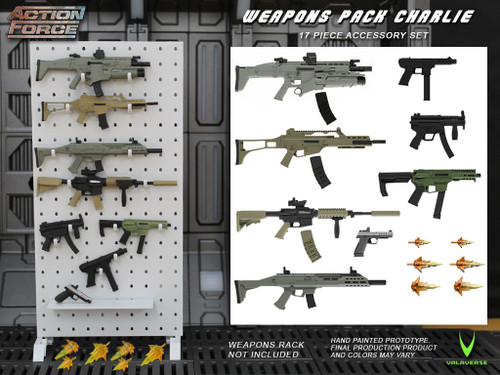 Action Force Weapons Pack Charlie 6"