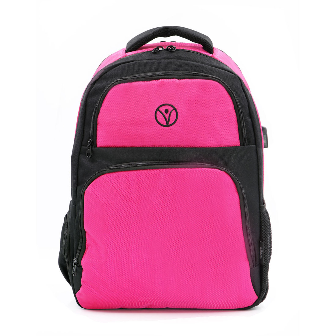 hot pink backpack