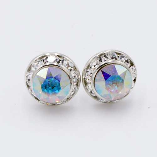 11mm Crystal AB Performance Earring