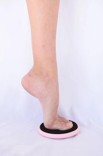 Turn in the Releve position