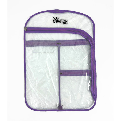 Short Flat Side-Zip Garment Bag
