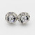11mm Clear Crystal Performance Earring