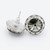 15mm Pierced Performance Earring - Black Diamond
