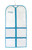 Garment Bag - Turquoise
