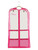 Hot Pink Gusseted Garment Bag - Front