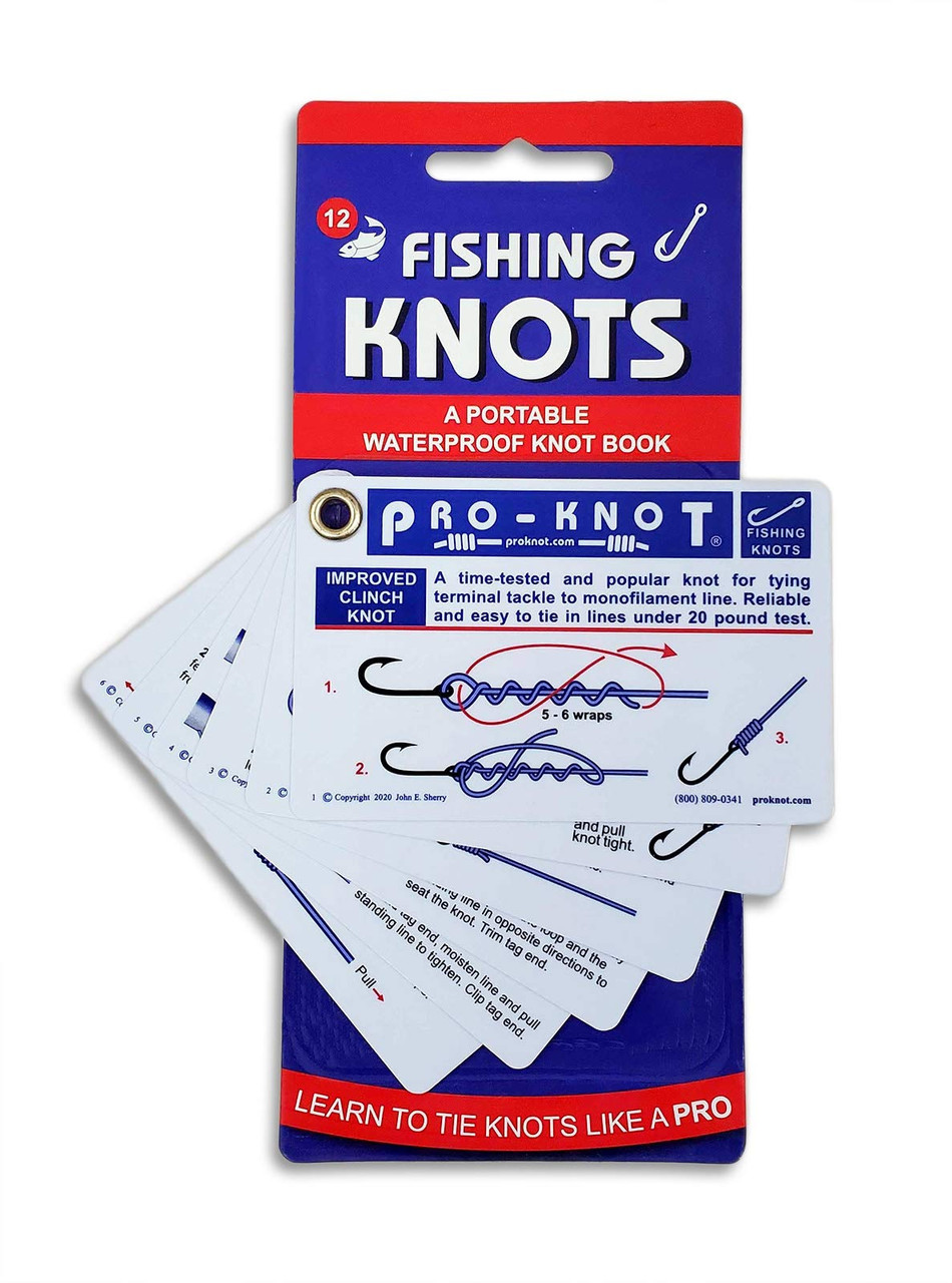 Buy Fly Fishing Knot Cards - Waterproof Guide to 14 Essential Fly