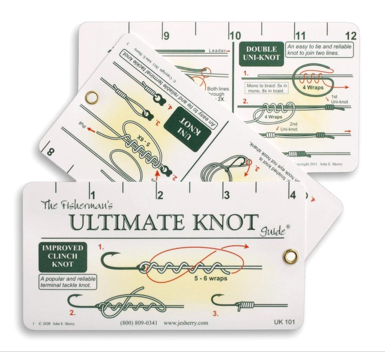 Knot Tying Kit With Waterproof Reference Cards