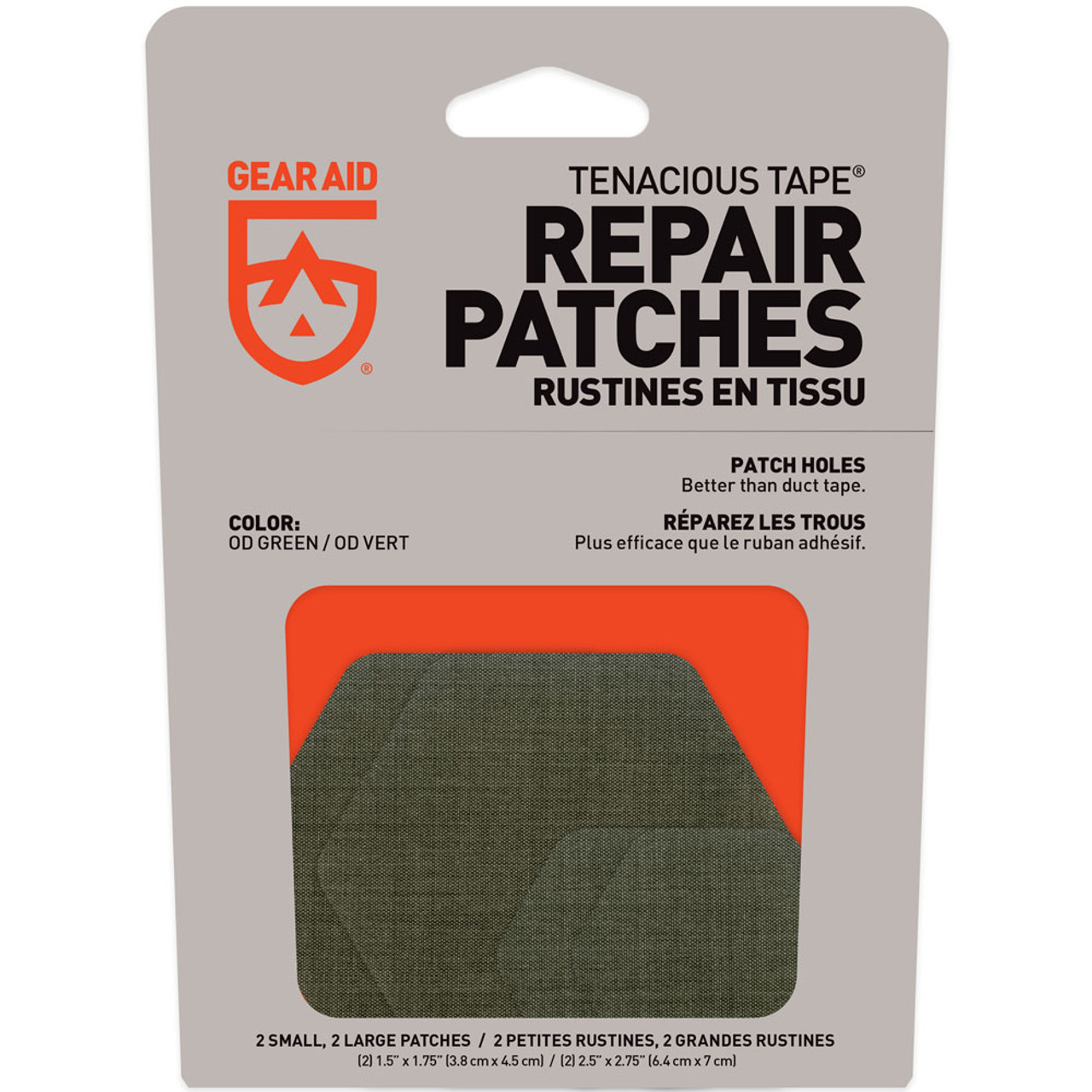 Gear Aid Tenacious Tape Patches Hex - Blk