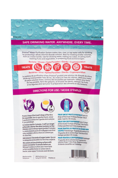 Pristine Personal Pack - 2 x 30ml