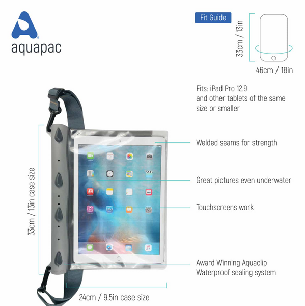 Waterproof Tablet Case (12.9 inch screen) with Foam Insert - AQ671F Waterproof Tablet Case (12.9 inch screen) with Foam Insert - AQ671F