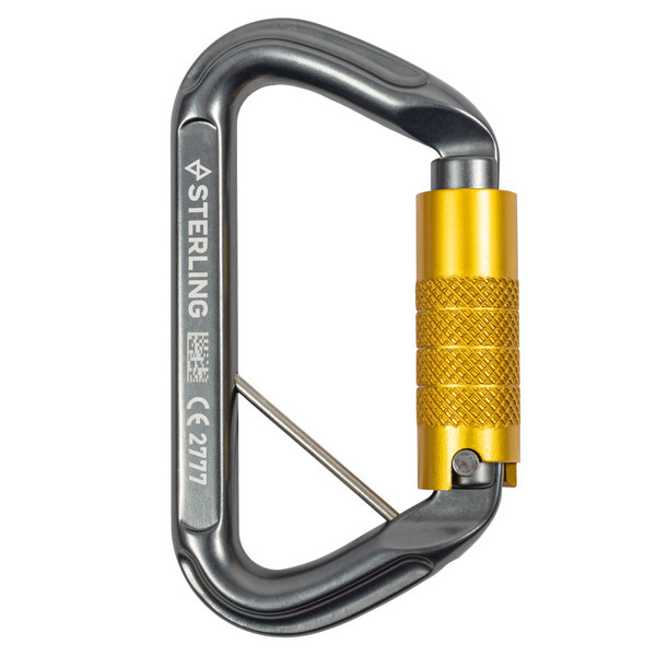 SafeD Autolock Carabiner w/ Lanyard Pin