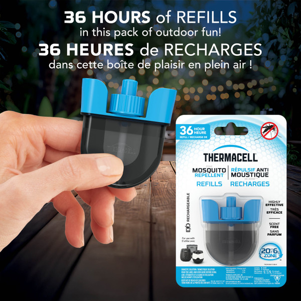 Refills for Rechargeable Mosquito Repellers