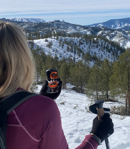 Sighting Compass with Mirror