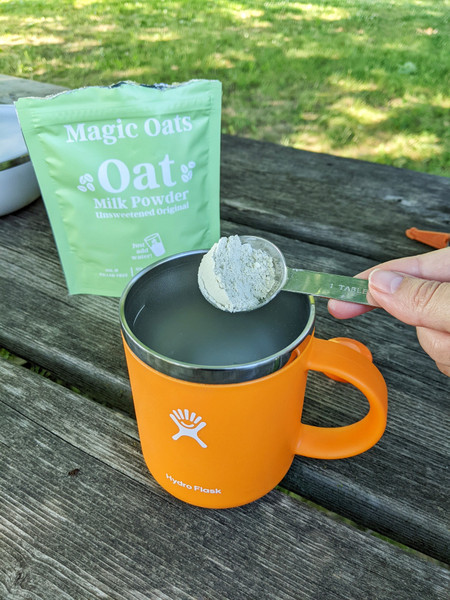 Magic Oats Unsweetened Original Oat Milk Powder (126g) NEW SIZE - 8 Pouch Case