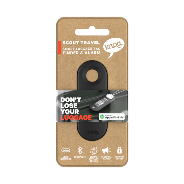 Scout Travel - Smart Luggage Tag, Finder & Alarm