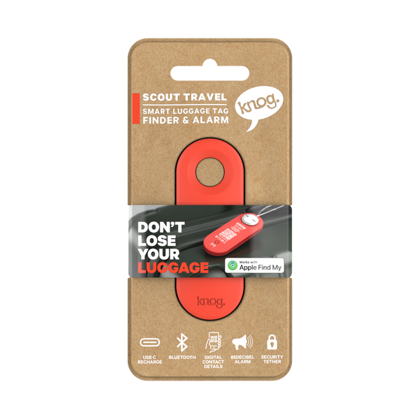 Scout Travel - Smart Luggage Tag, Finder & Alarm