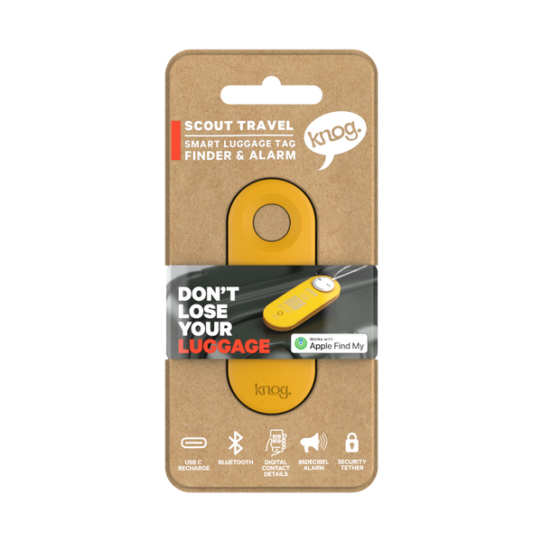 Scout Travel - Smart Luggage Tag, Finder & Alarm