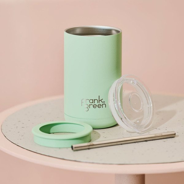 15oz Iced Coffee Cup with Straw - CLEARANCE