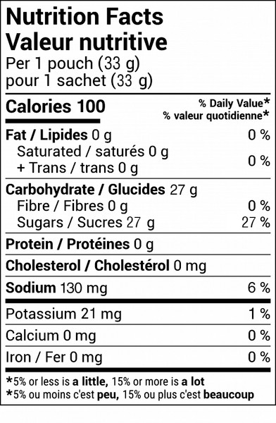 Hornet Energy - Sports Gels (24 Pack Display Box)