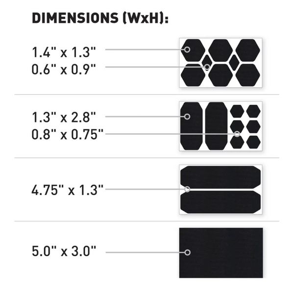 Tenacious Tape Pre-Cut Repair Tape