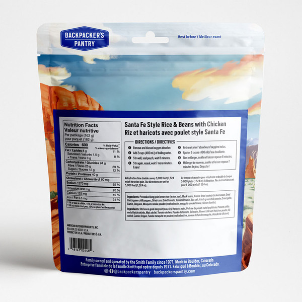 Santa Fe Rice & Beans with Chicken (6 Units)