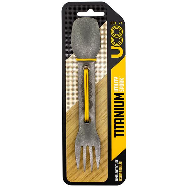 Titanium Utility Spork with Tether