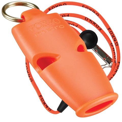 Micro Whistle with Lanyard - Assorted Colours