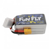 Tattu FunFly 1300mAh 100C 22.2V 6S1P lipo battery pack with XT60 Plug