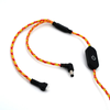 SYK KABLE Goggle Cable 8V OUT - ORANGE