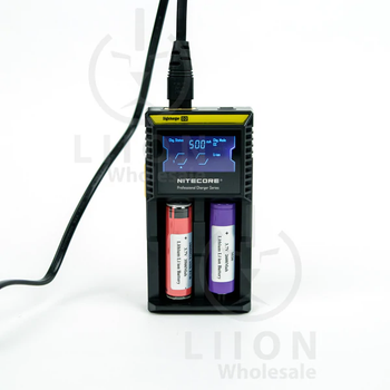 NITECORE D2 2-BAY DIGITAL LITHIUM ION BATTERY CHARGER