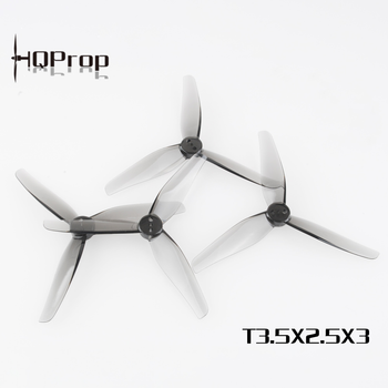 HQProp T3.5X2.5X3 Grey（2CW+2CCW)-Poly Carbonate GREY