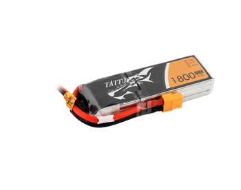 Tattu 1800mAh 75C 3S1P Lipo Battery Pack With XT60 Plug