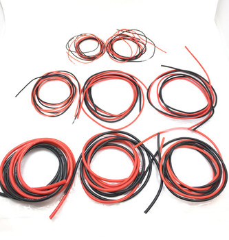 2 Meter Silicone Wire ( 1 Black , 1 Red )