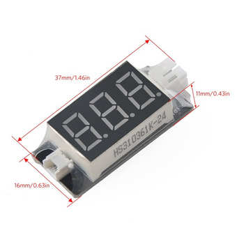 Battery Voltage Checker LED Indicator Micro JST 1.25 and JST PH 2.0