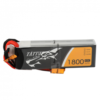Tattu 1800mAh 45C 3S1P Lipo Battery Pack with XT60 Plug