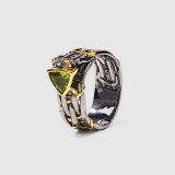 German Kabirski Nicasia Peridot Ring 