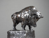 Kindrie Grove Thunder Rising, 9", Bronze Bison Sculpture 