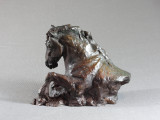 Kindrie Grove Equus Rising, 8", Bronze Horse Sculpture 