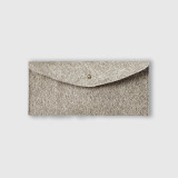 Rae Dunn Heritage Kyoto Envelope Clutch, Grey | available in the elk & HAMMER Gallery of Bozeman, Montana; curated by Ashley Childs, artist, maker, owner and creative director of elk & HAMMER