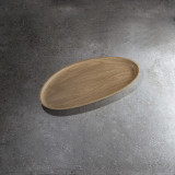 Studio Alma Pebble Tray in White Oak 