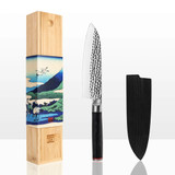KOTAI Santoku Knife - Pakka Collection - 7" Blade + Gift Box 