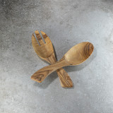 Sobremesa by Greenheart Olive Wood Salad Servers 