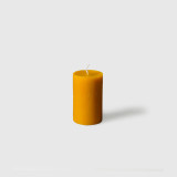 HotStar's Pure Natural Beeswax Candle 48x75 mm;  Made in Italy.
