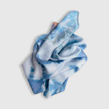 Dawn Silk Scarf, 21" Mira Blackman | available in the elk & HAMMER Gallery  | available in the elk & HAMMER Gallery of Bozeman, Montana; curated by Ashley Childs, artist, maker, owner and creative director of elk & HAMMER