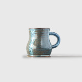 RVPottery Simple Mug in Woo's Blue 