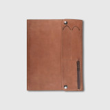 Walker A4 Portfolio | Leather Padfolio & Tablet Case for A5/Steno Pads by Allegory Handcraft Goods of Chicago, Joliet, Illinois | available in the elk & HAMMER Gallery of Bozeman, Montana, curated by Ashley Childs