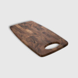 End Grain Cutting Board with Handle, 8″ x 15″ by Ironwood Gourmet  | available in the elk & HAMMER Gallery of Bozeman, Montana; curated by Ashley Childs, artist, maker, owner and creative director of elk & HAMMER.