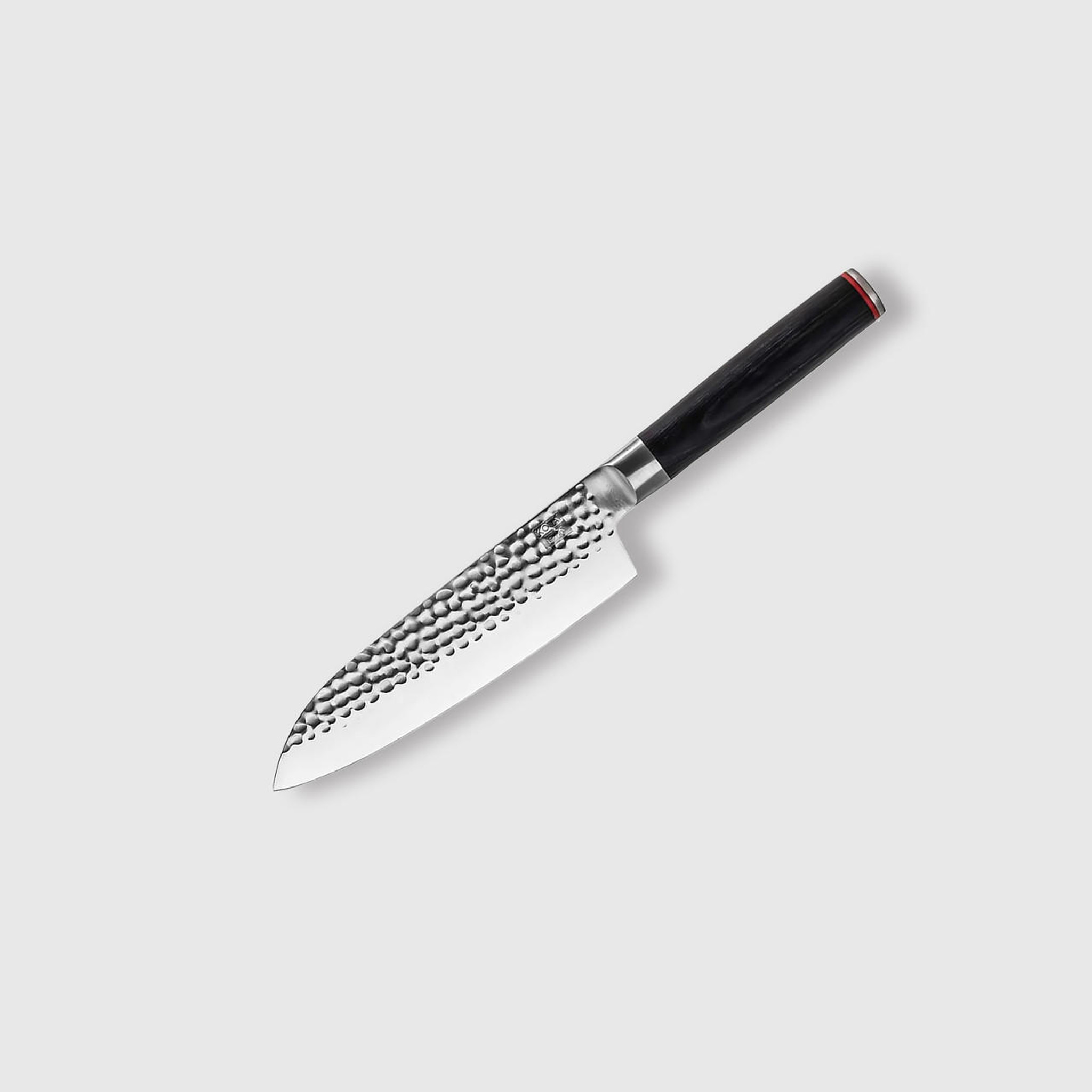 Kotai High Carbon Stainless Steel Pakka Santoku Knife, 7-in