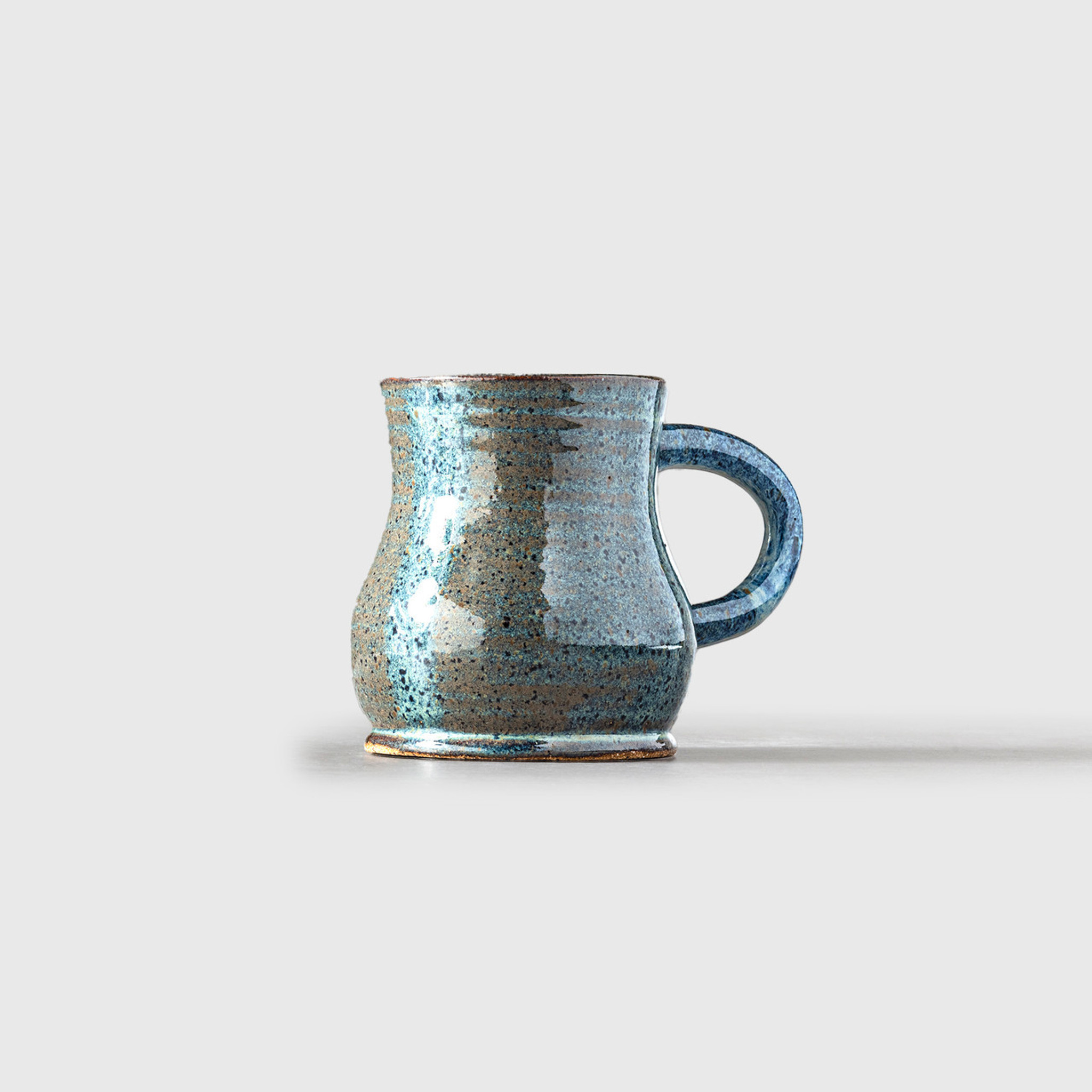 Simple Mug in Woo's Blue, by  RVPottery, elk & HAMMER Gallery  | available in the elk & HAMMER Gallery of Bozeman, Montana; curated by Ashley Childs, artist, maker, owner and creative director of elk & HAMMER