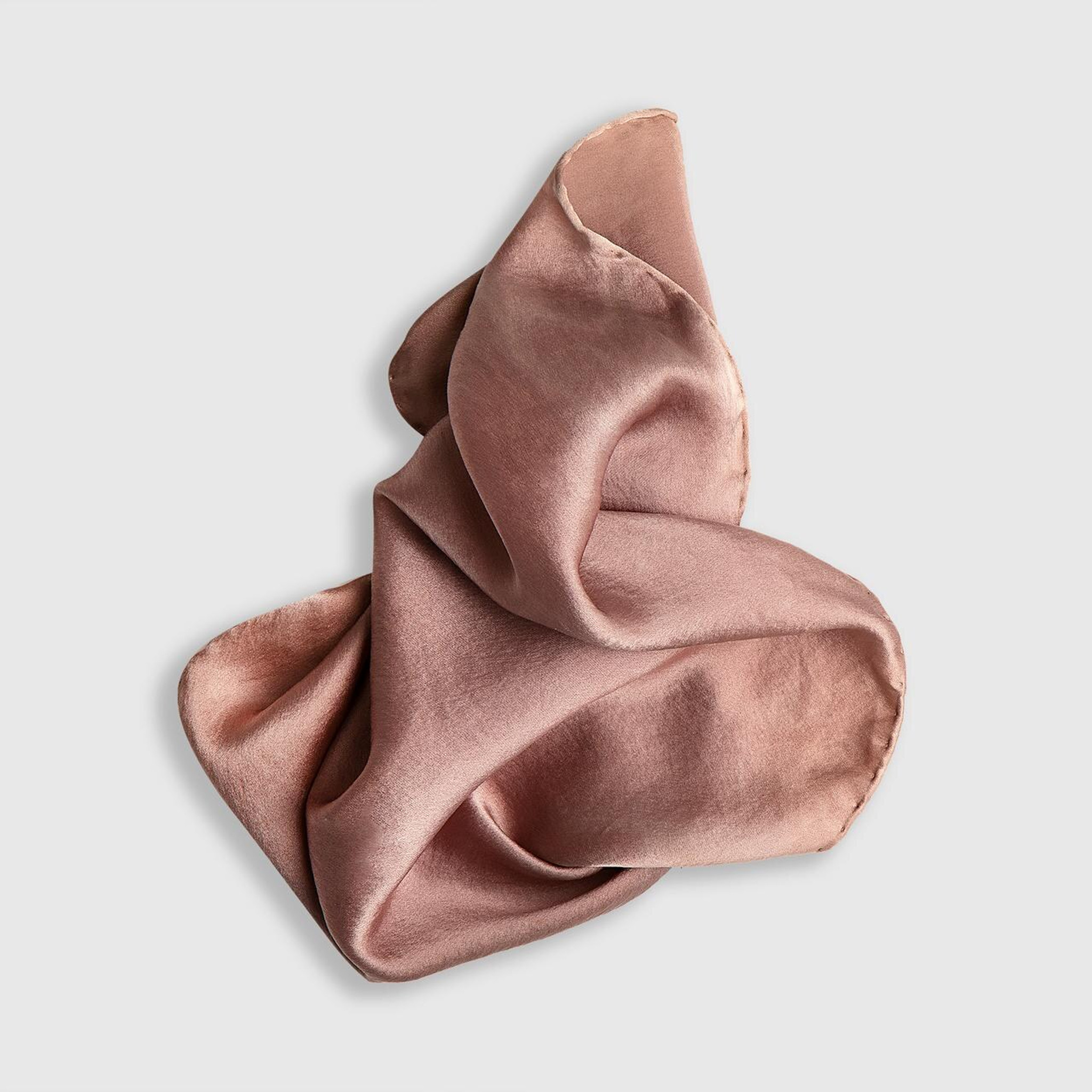 Sun Sister Plant Dyed Silk Scarf in Mauve 